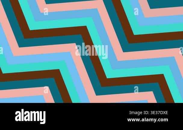 color rhombus tile tessellation pattern illustration Stock Video ...