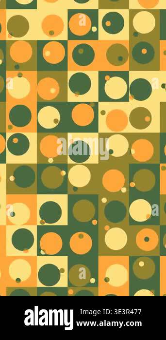 Abstract Modern Geometric Shapes Seamless Motion Background Stock Video ...