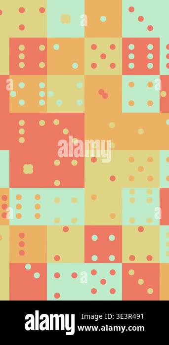 Abstract Modern Geometric Shapes Seamless Motion Background Stock Video ...