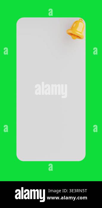 4k Resolution Vertical Video for Social Media: Digital Notification ...