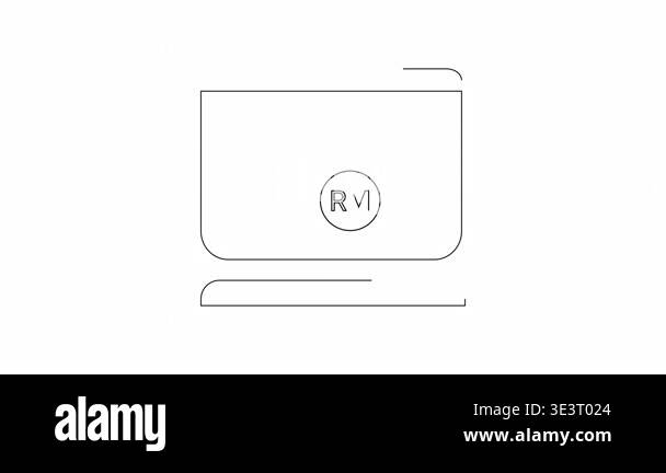 Animated icon of a resource management system. Perfect for business ...