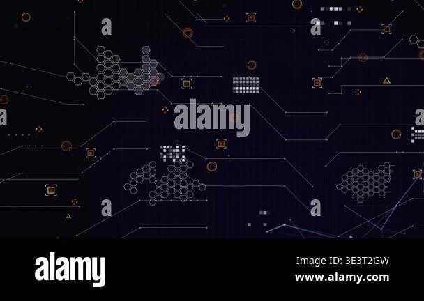 Triangular lattice forming at right emitting beams sweeping traces ...
