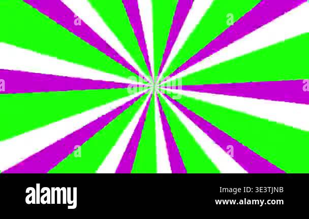 An abstract motion background featuring a vibrant radial burst pattern ...