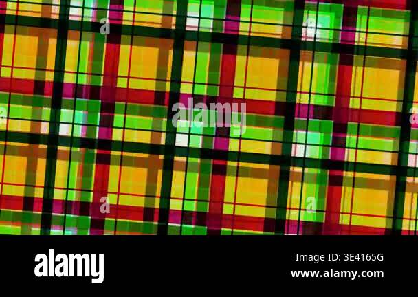 Colorful Abstract Plaid Pattern Background Stock Video Footage - Alamy