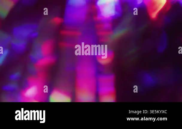 Prism blur background. Reflection flash texture. Red green bright color ...