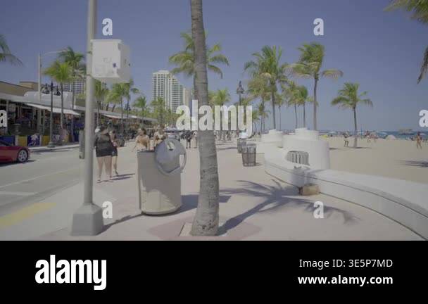 Fort Lauderdale, FL, USA - March 22, 2026: Motion video Fort Lauderdale ...