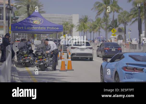 Fort Lauderdale, FL, USA - March 22, 2026: Fort Lauderdale motorcycle ...