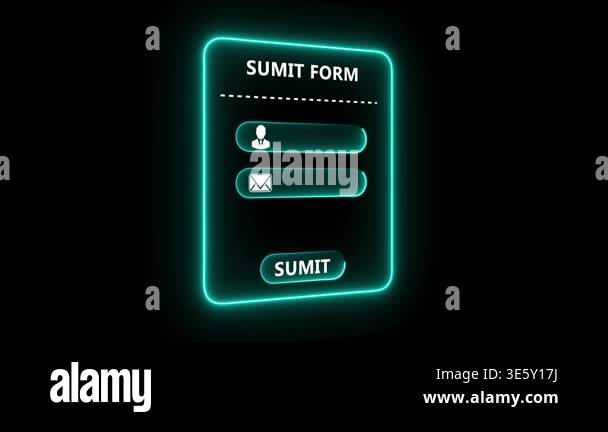 Managing digital responses with submit form interface including user ...