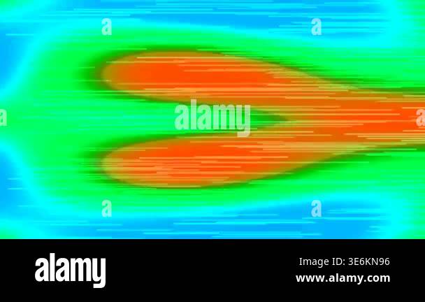 Vibrant abstract background with flowing green, blue, and red colors ...