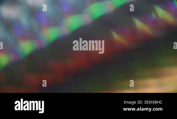 Prism blur light. Holographic flare. Colorful kaleidoscopic beam ...
