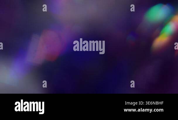 Beam blur prism. Gradient film glow. Vivid colorful bokeh light crystal ...