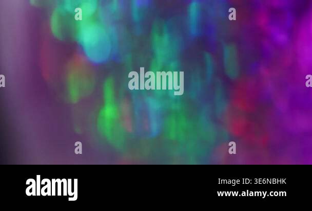 Bokeh light. Prism glow. Rainbow illumination reflection abstract ...