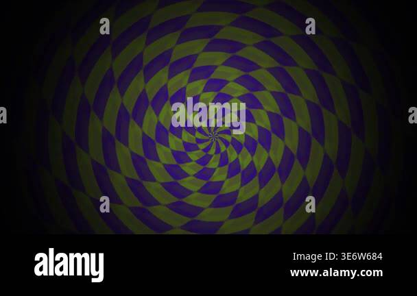 A mesmerizing, abstract animation featuring a vortex of interlocking ...