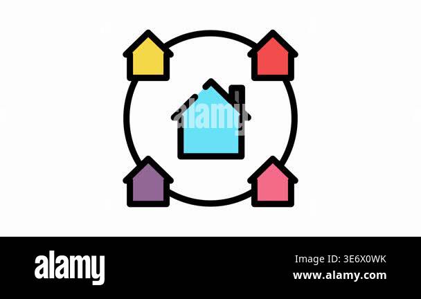 illustration icon for personal and commercial use Stock Video Footage ...