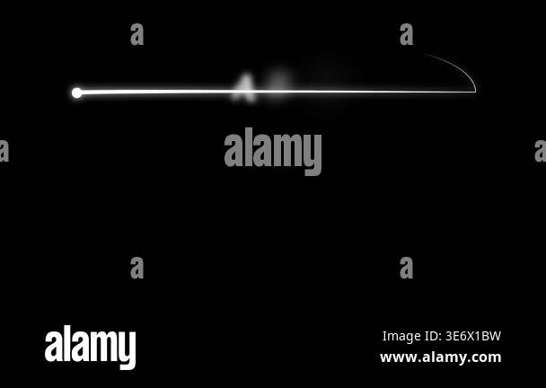 After Effects motion graphics tutorial loading bar white glowing line ...