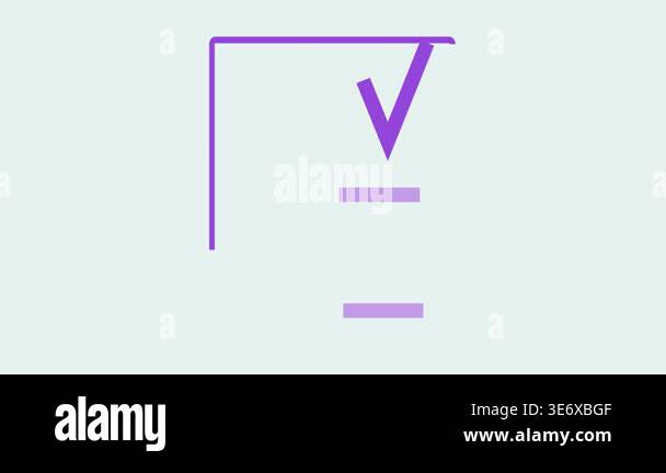 Animated document icon with bold w text overlay. Clean motion graphic ...