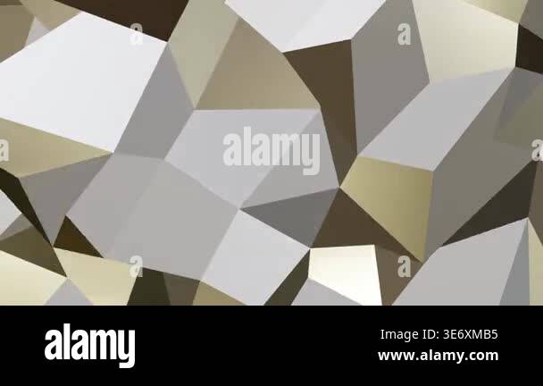 Abstract geometric pattern of interlocking shapes in muted tones of ...