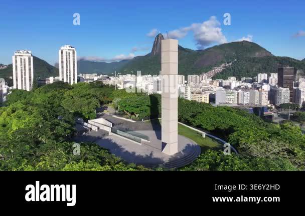 Rio De Janeiro Skyline In Rio De Janeiro In Brazil. Beauty In Nature ...