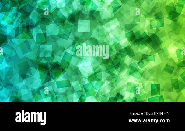 Abstract Green and Blue Overlapping Squares Motion Background Stock ...