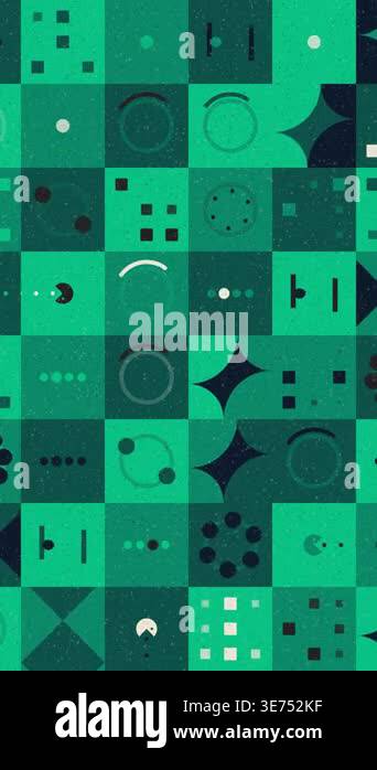 Elegant Procedural Geometric Shapes Motion Graphics Background Stock ...