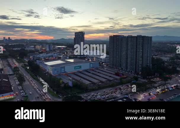 Bukit Indah, Johor, Malaysia - Sep 04 2025: Top down architectural ...