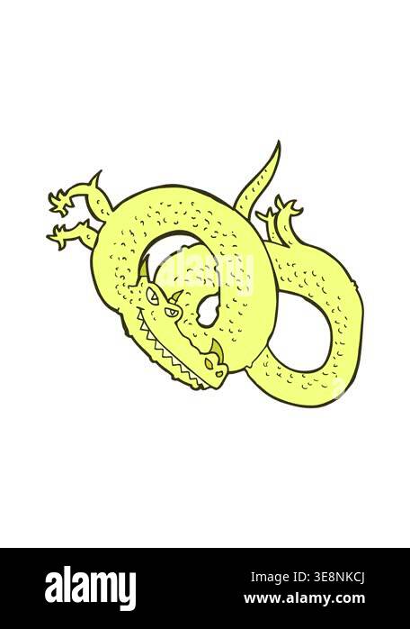 changing color animation of simple dragon Stock Video Footage - Alamy