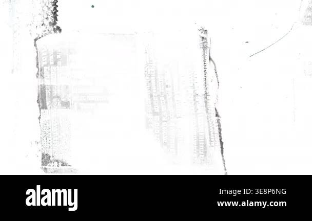 Abstract pale white editorial texture with distressed print marks ...
