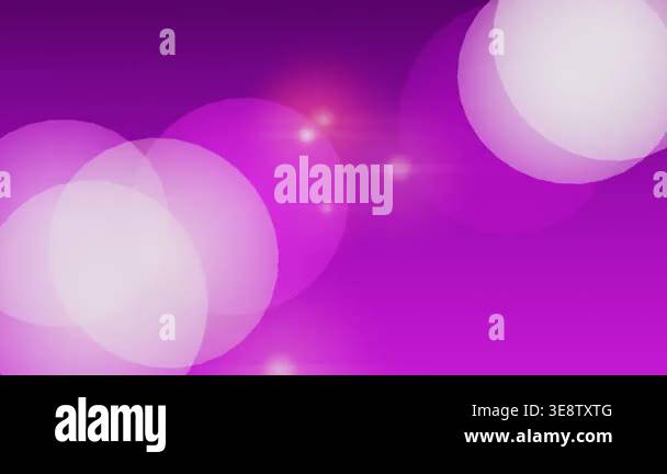 Abstract Purple Background with Floating Bokeh and Lens Flares Stock ...