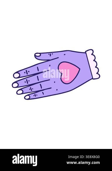 pressure popping animation of a hand icon Stock Video Footage - Alamy