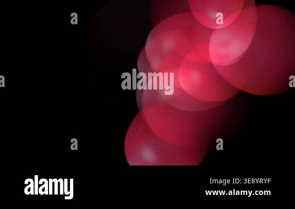 red abstract bokeh background with black color. abstract blurred ...