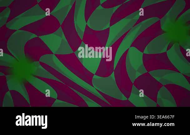 Green and purple leaf pattern design Stock Video Footage - Alamy