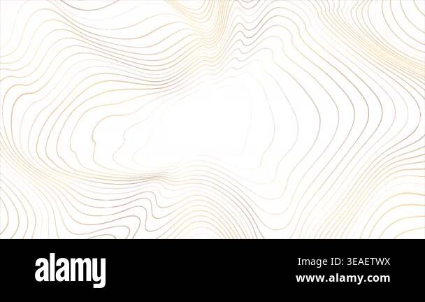 Golden liquid refracted waves abstract motion background Stock Video ...