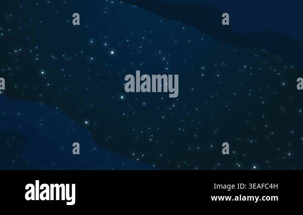Animated digital waves with glowing particles abstract dark background ...