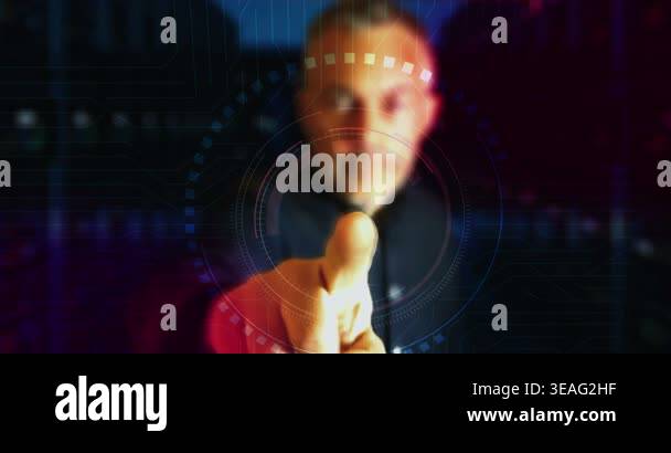 Setting maintenance and cyber management symbol digital abstract 3d ...