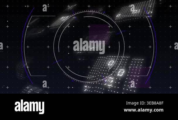 Scanning Reticle Zoom starting, HUD reticle scanning and rings turning while binary ...