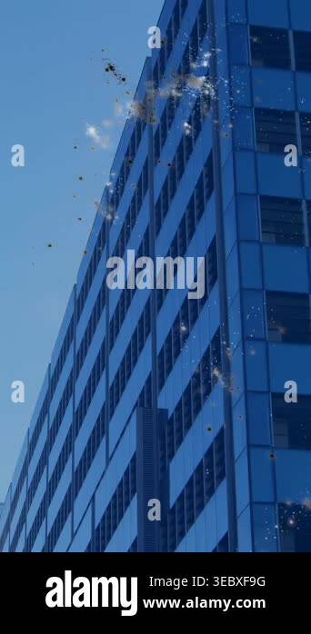 Vertical video: Specks sparking HUD scan, tower showing rings, avatars ...