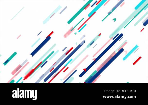 Abstract minimal geometric tech background. Seamless looping motion ...