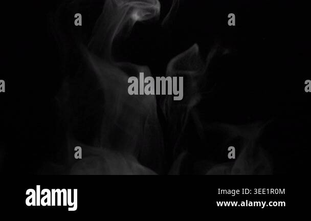 Seamless white smoke overlay with alpha channel and transparent ...