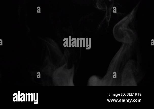 Seamless white smoke overlay with alpha channel and transparent ...