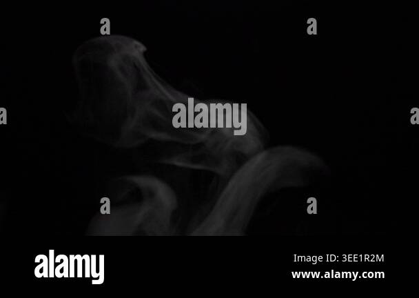 Seamless white smoke overlay with alpha channel and transparent ...