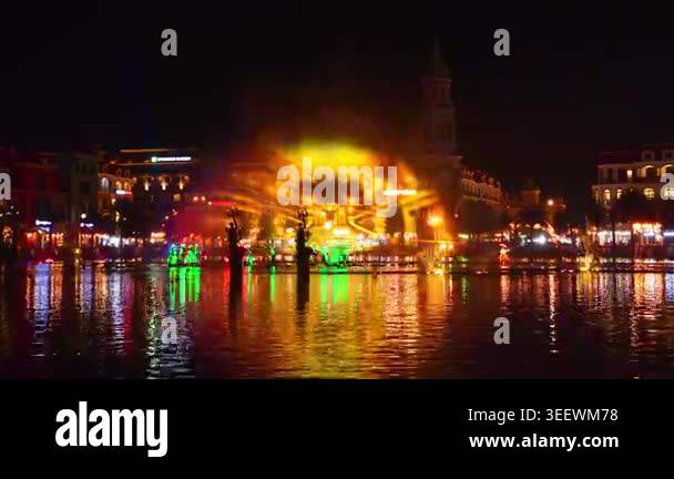 Phu Quoc, Vietnam - 3rd march, 2025: The Colors of Venice show at Grand ...