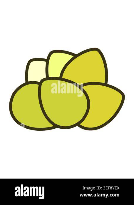 changing color animation of cute easter egg simple cartoon Stock Video ...