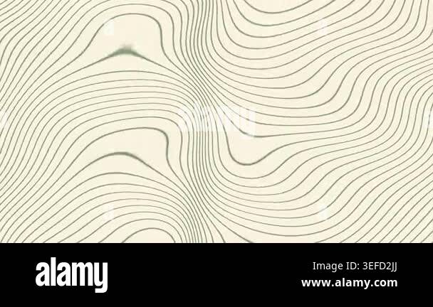 A loop animation wavy line background,sage green and cream color with ...