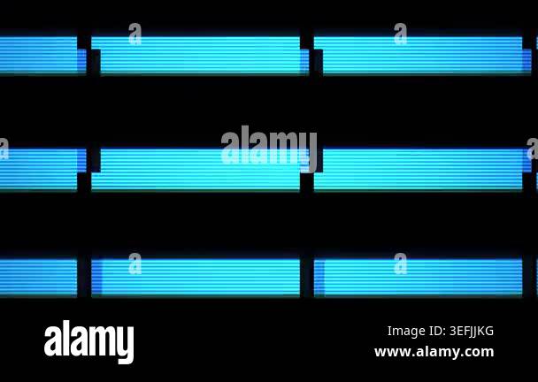 A close-up view of horizontal blue bars with subtle horizontal lines ...