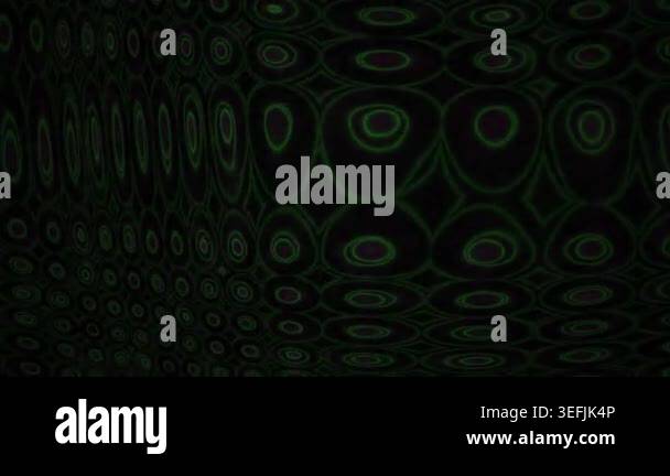 A dark, abstract background featuring a repeating pattern of glowing ...