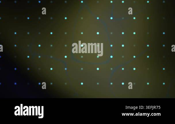 A dynamic motion background featuring a grid of glowing green light ...
