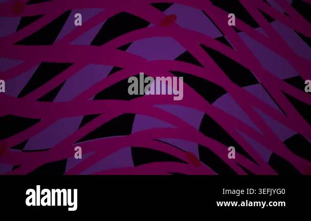 Dynamic abstract background featuring flowing pink and purple ribbons ...