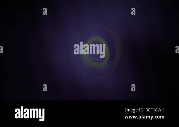 An abstract visual featuring a glowing golden ring that pulses and ...