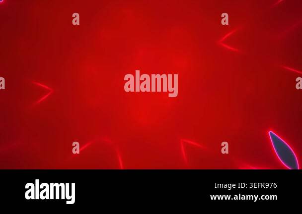 Abstract red background with neon pink shapes Stock Video Footage - Alamy