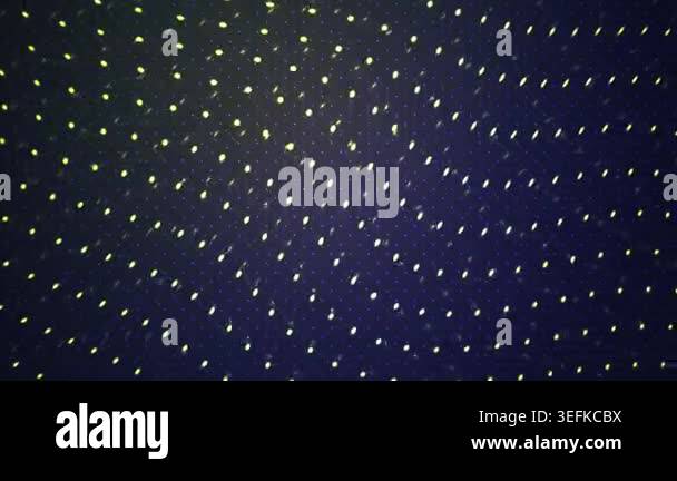 Abstract motion background featuring animated glowing dots creating ...